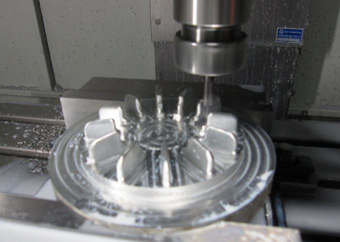 Aluminium CNC die Delen, CNC Metaal machinaal bewerkt dat Messingsdelen met het Anodiseren machinaal bewerken