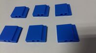 Professioneel CNC Plastiek die Oppoetsende Blauwe POM-Delen machinaal bewerken