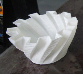 China ABS/Nylon Witte Grote Schaal 3D Druk voor Consumptiegoederen Volledige kleur fabriek